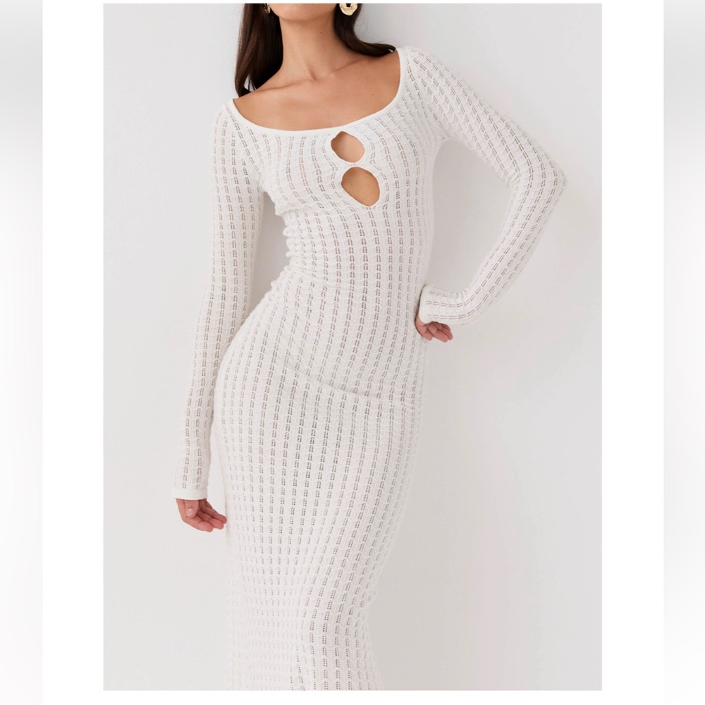 Peppermayo White Swim Coverup